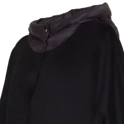 Fratelli Rossetti Women’s beige cape in wool and shearling|^ Outerwear