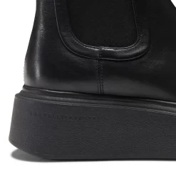 Fratelli Rossetti Women's black leather Beatle boot|^ Ankle Boots