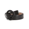 Fratelli Rossetti Women's black leather belt|^ Accessories