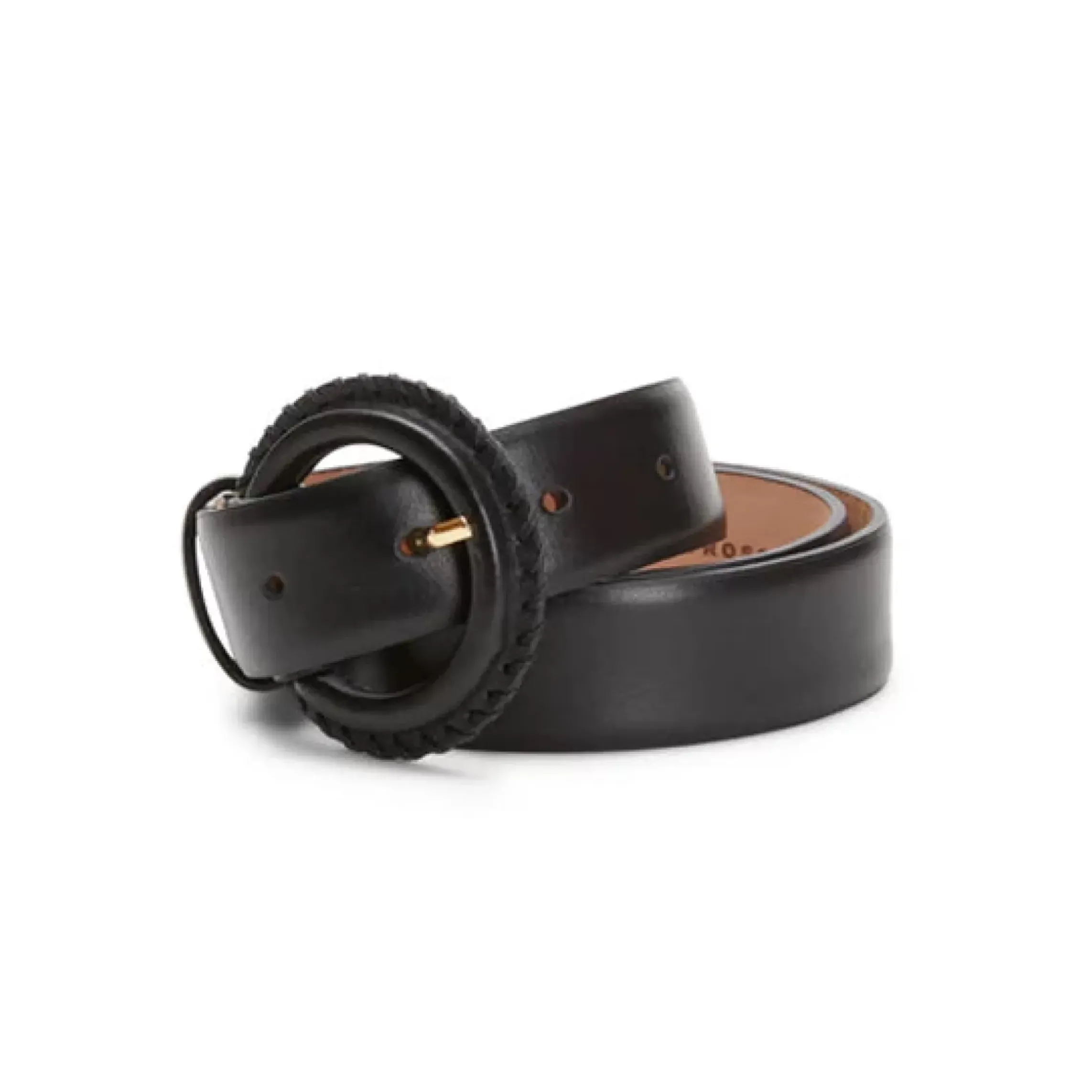 Fratelli Rossetti Women's black leather belt|^ Accessories