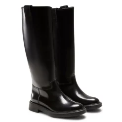 Fratelli Rossetti Women's black leather boot|^ Boots