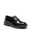Fratelli Rossetti Women's black leather Derby lace-up|^ Lace-up Shoes