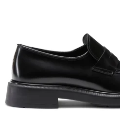 Fratelli Rossetti Women's black leather loafer|^ Loafers
