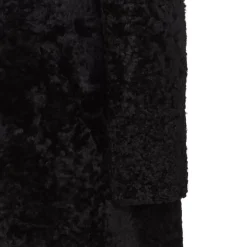 Fratelli Rossetti Women's black reversible nylon and shearling combined coat|^ Outerwear