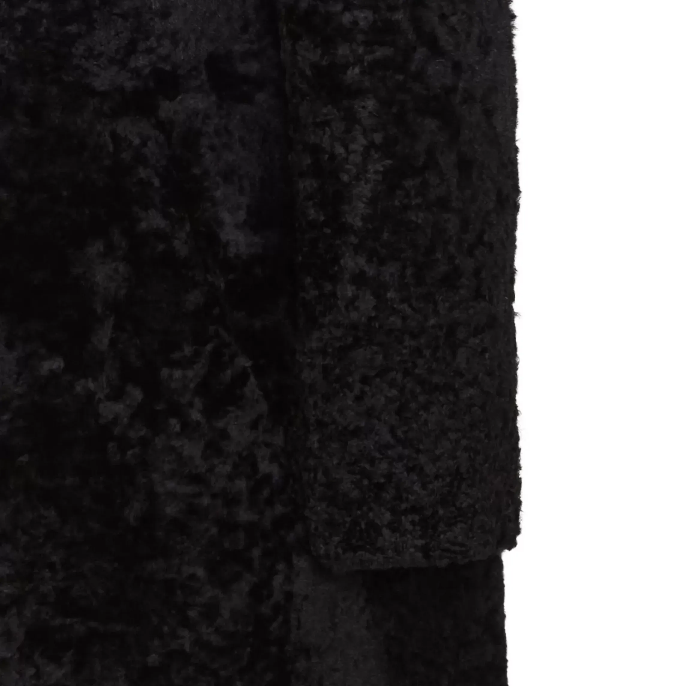 Fratelli Rossetti Women's black reversible nylon and shearling combined coat|^ Outerwear