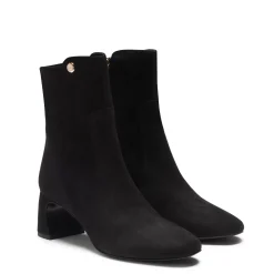 Fratelli Rossetti Women's black suede ankle boot|^ Ankle Boots
