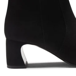 Fratelli Rossetti Women's black suede ankle boot|^ Ankle Boots