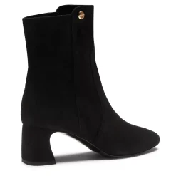 Fratelli Rossetti Women's black suede ankle boot|^ Ankle Boots
