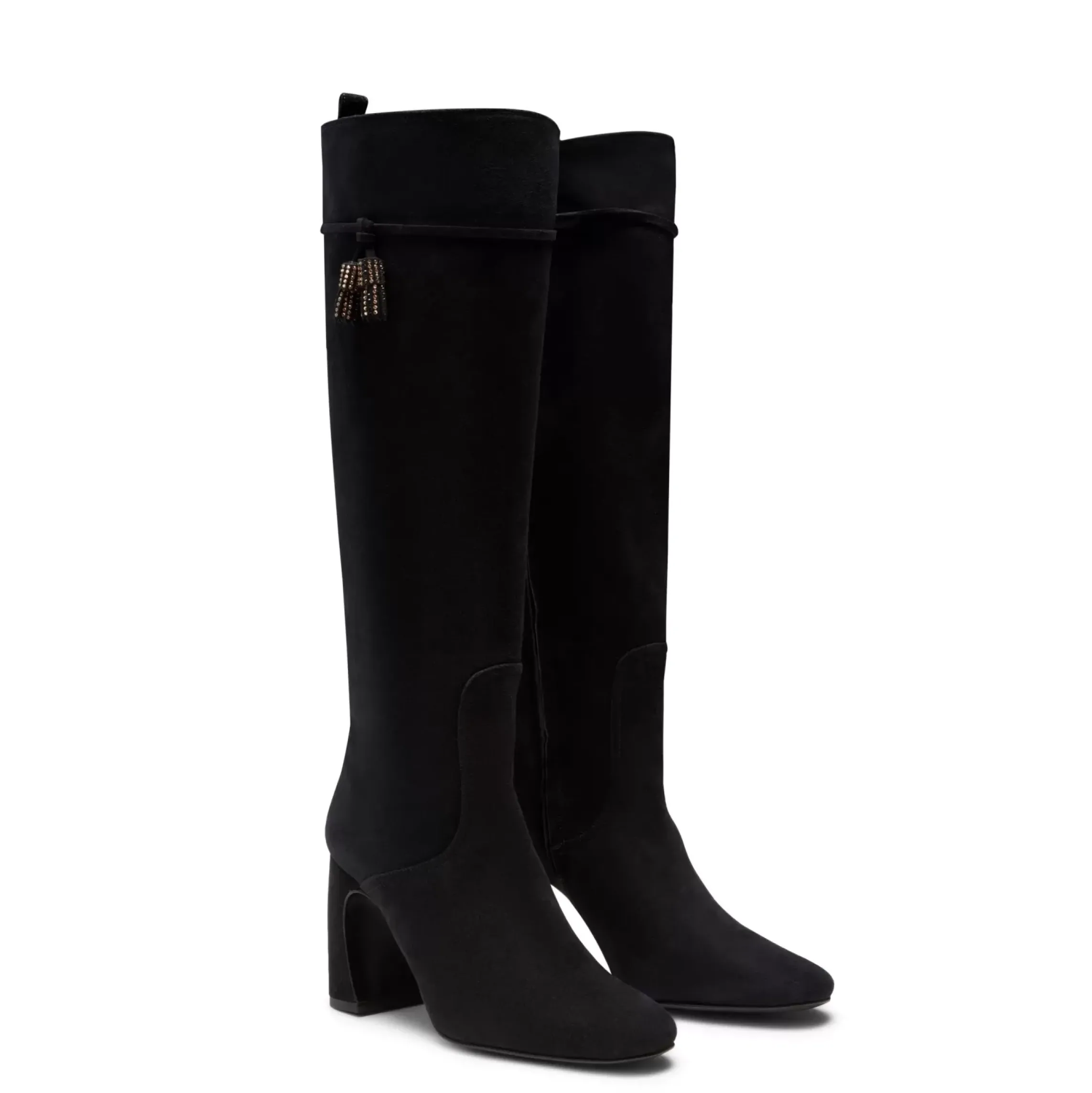Fratelli Rossetti Women's black suede boot|^ Boots