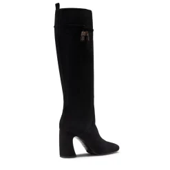 Fratelli Rossetti Women's black suede boot|^ Boots