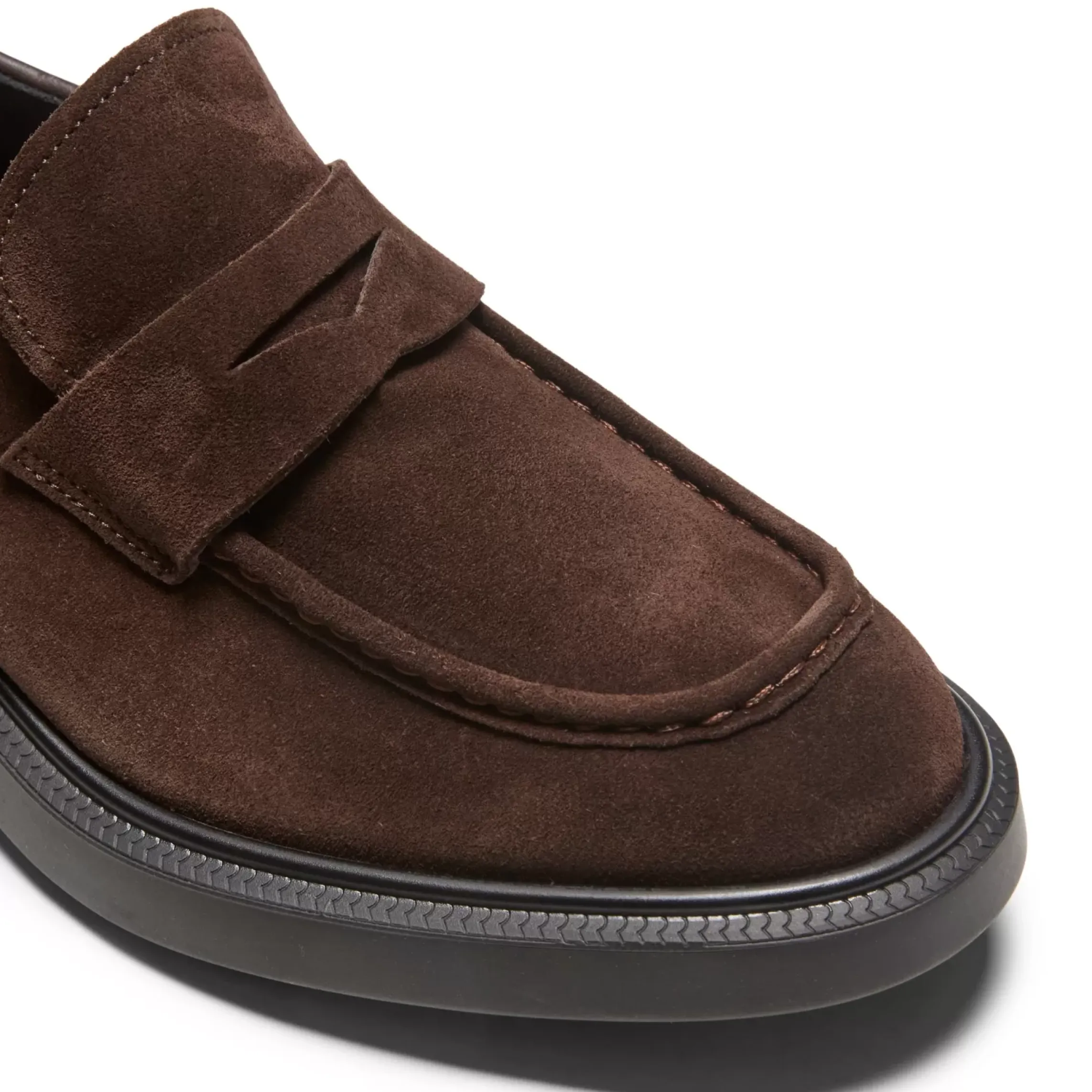 Fratelli Rossetti Women's cocoa brown suede loafer|^ Loafers