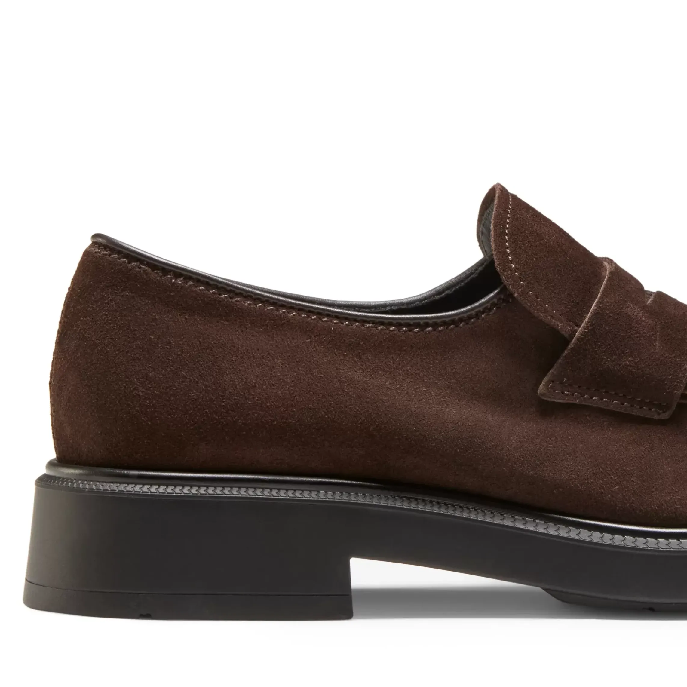 Fratelli Rossetti Women's cocoa brown suede loafer|^ Loafers