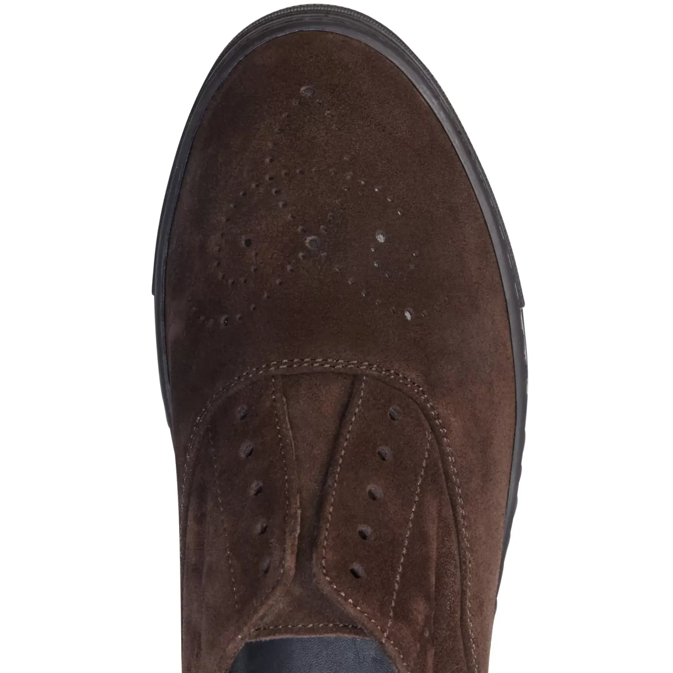 Fratelli Rossetti Women's cocoa brown suede Hobo Sport sneaker|^ Sneakers