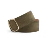 Fratelli Rossetti Women's forest green suede belt|^ Belts