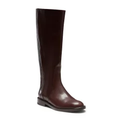 Fratelli Rossetti Women's mahogany leather boot|^ Boots