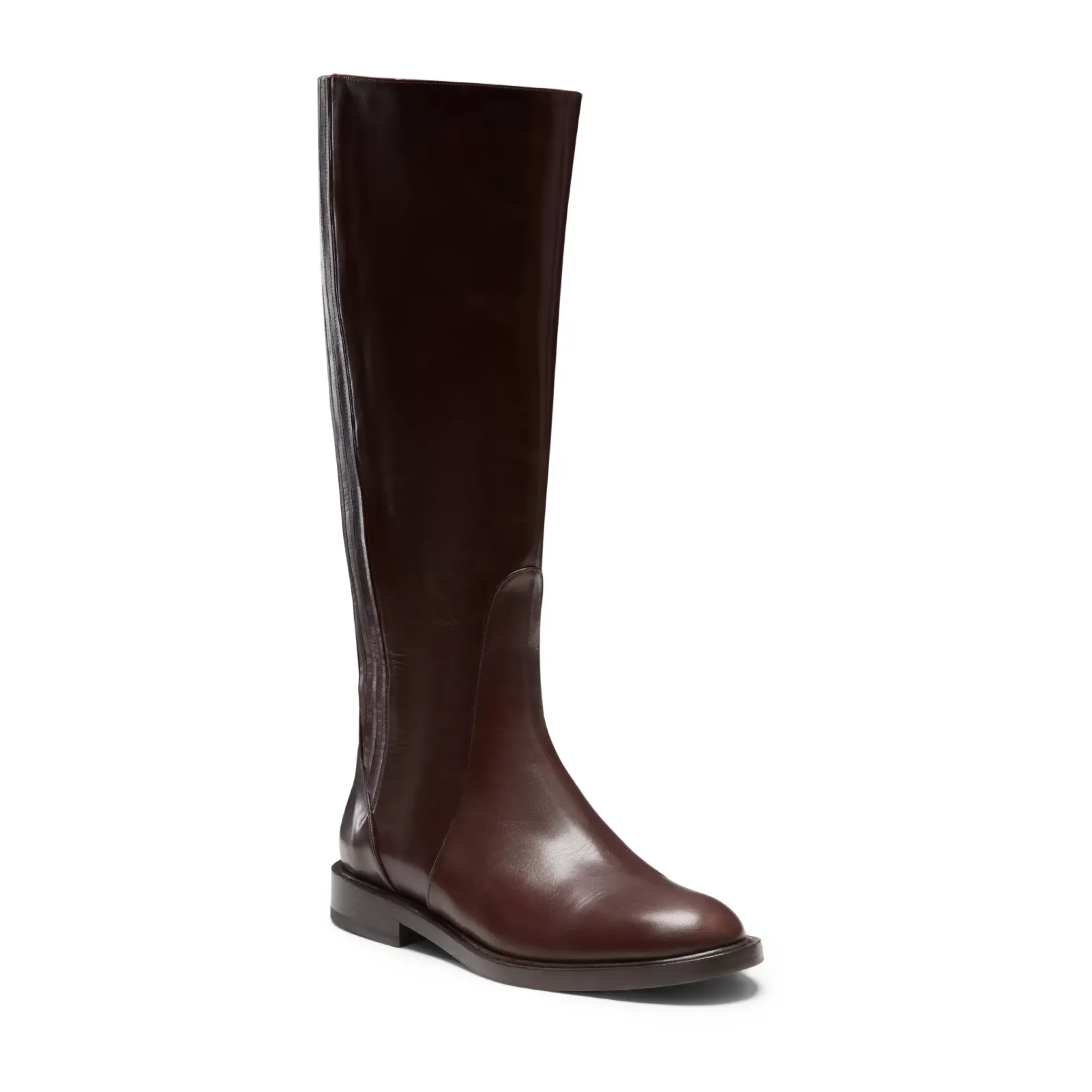 Fratelli Rossetti Women's mahogany leather boot|^ Boots