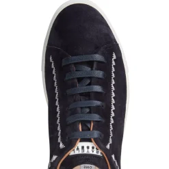 Fratelli Rossetti Women's blue suede sneaker|^ Sneakers