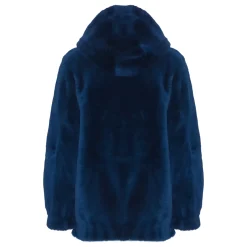 Fratelli Rossetti Women's reversible blue shearling bomber jacket|^ Outerwear