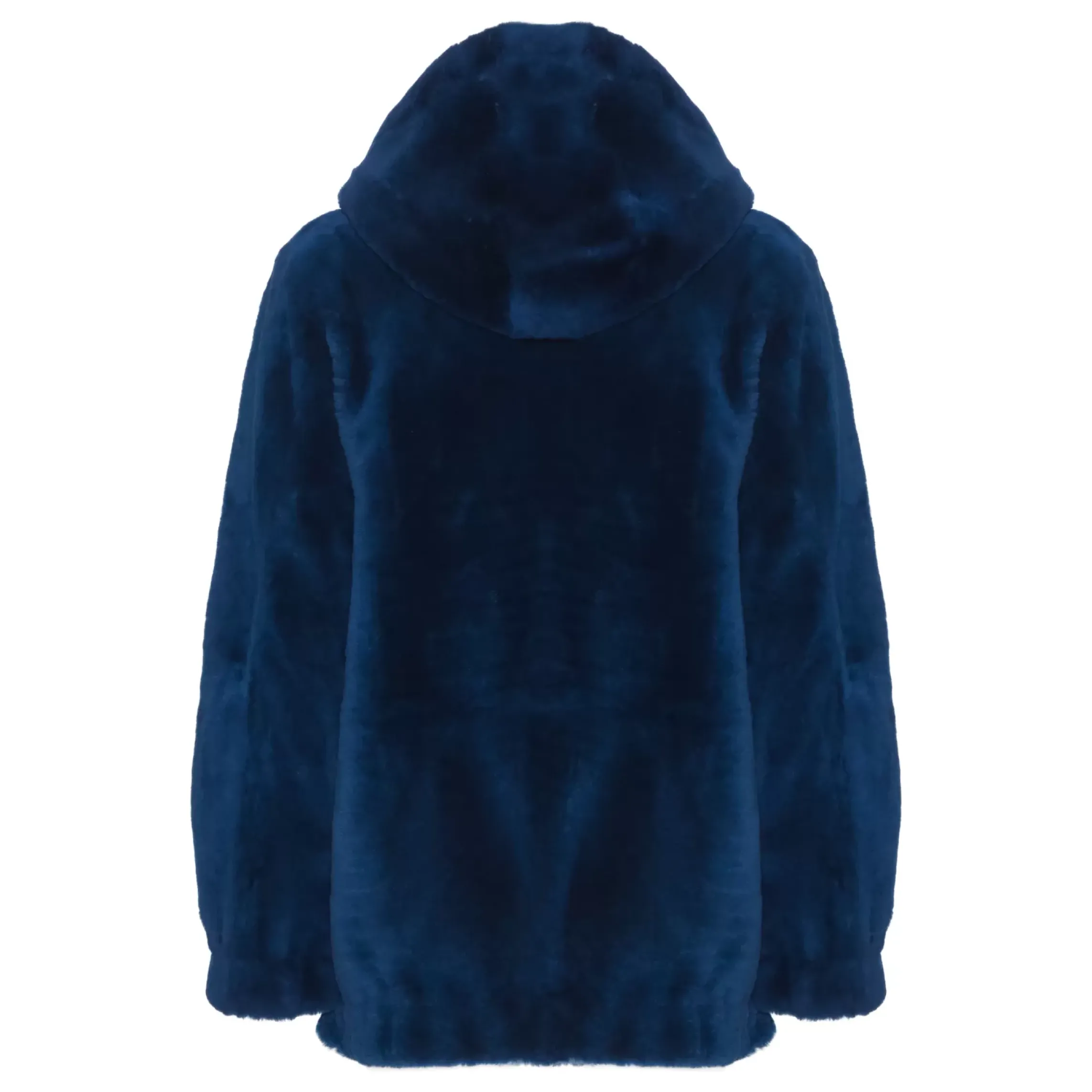 Fratelli Rossetti Women's reversible blue shearling bomber jacket|^ Outerwear