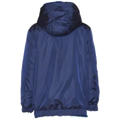 Fratelli Rossetti Women's reversible blue shearling bomber jacket|^ Outerwear