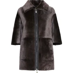 Fratelli Rossetti Women's reversible brown shearling jacket|^ Outerwear