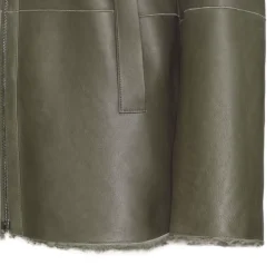 Fratelli Rossetti Women's reversible tan shearling jacket|^ Outerwear