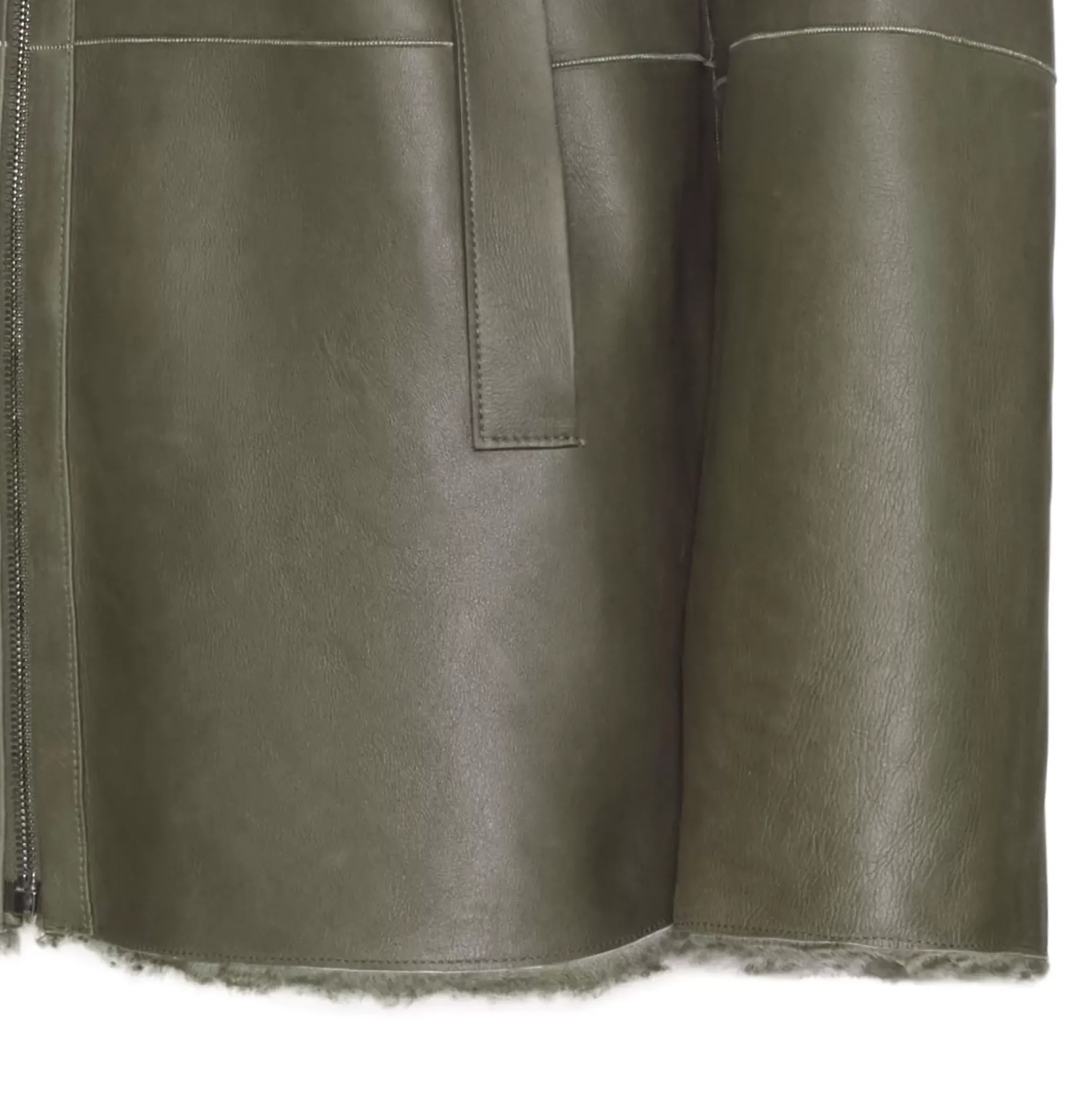 Fratelli Rossetti Women's reversible tan shearling jacket|^ Outerwear
