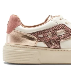 Fratelli Rossetti Women's rice-white leather sneaker|^ Sneakers