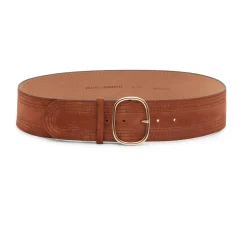 Fratelli Rossetti Women's tan suede belt|^ Accessories